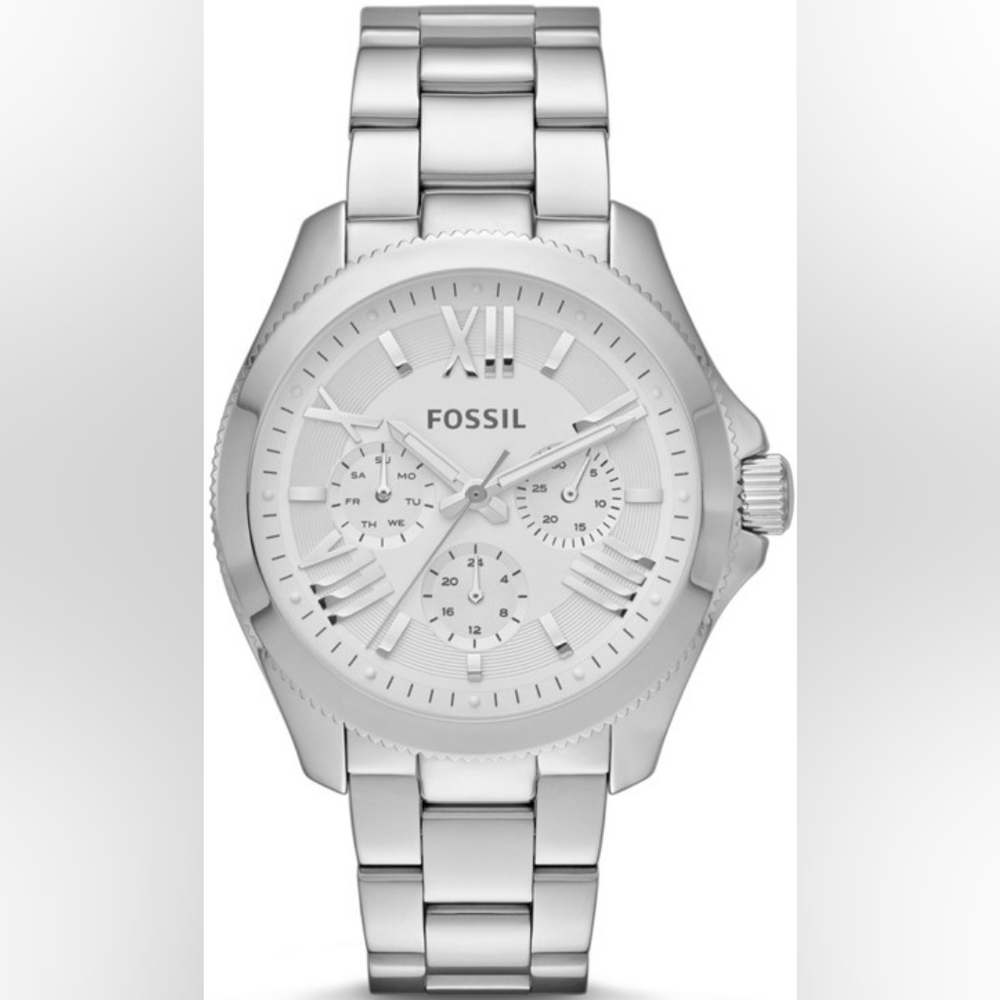 Fossil Cecile AM4509 Silver Watch